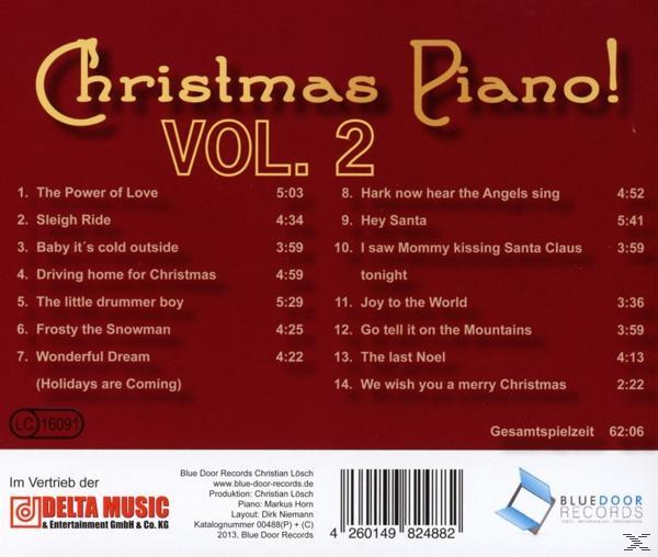 Christmas Piano! - Christmas Piano Lounge Vol.2  - (CD)