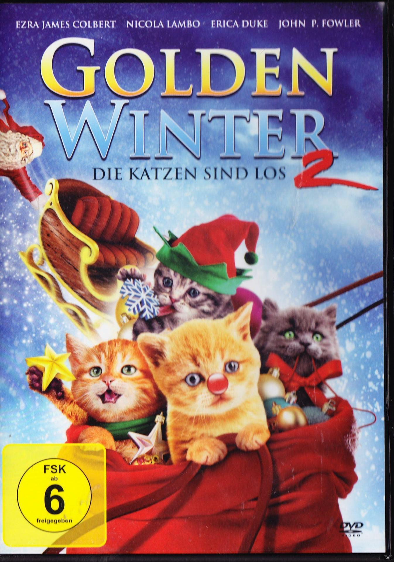 DVD Katzen 2 Die los - Golden sind Winter