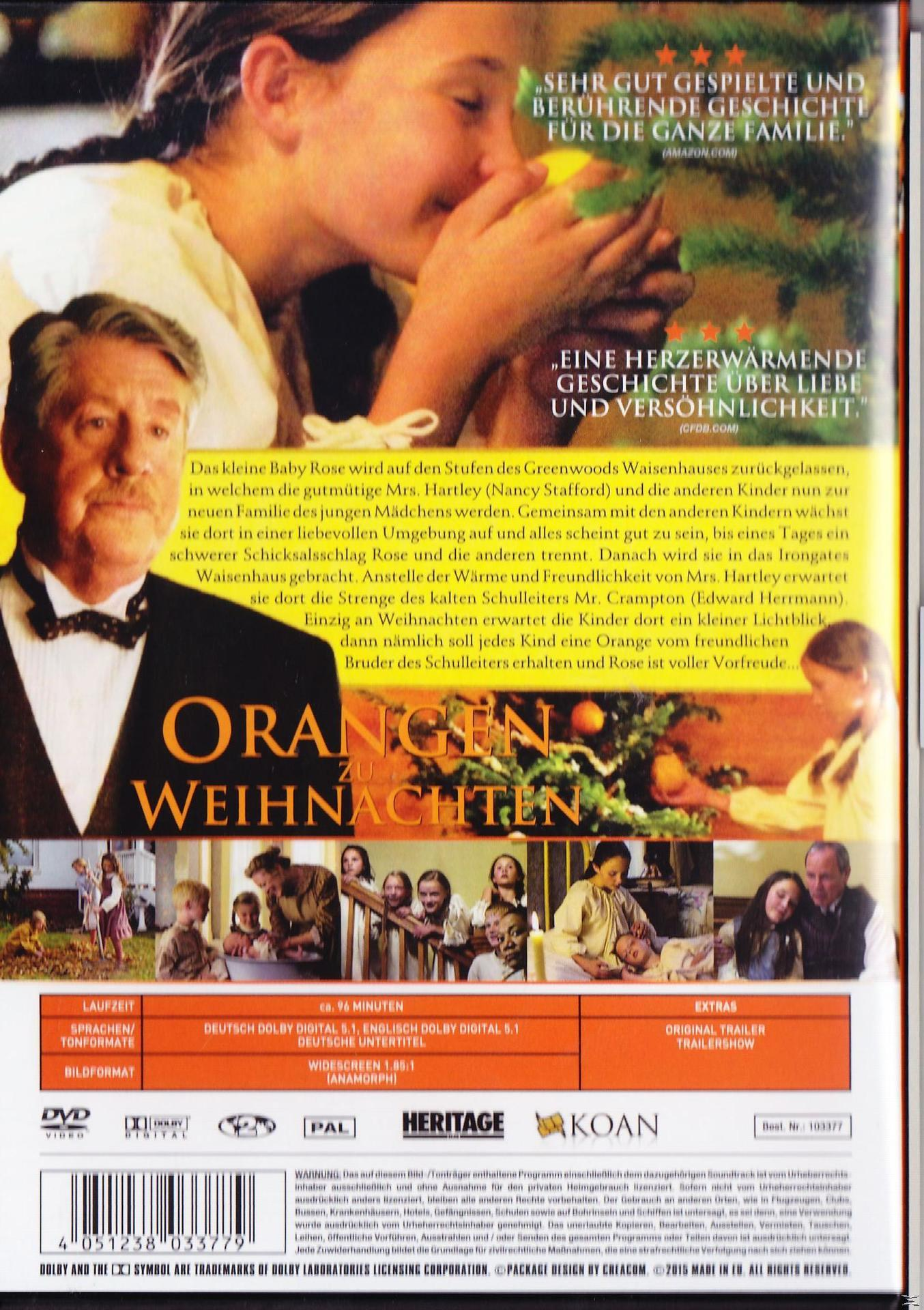ORANGEN ZU WEIHNACHTEN DVD