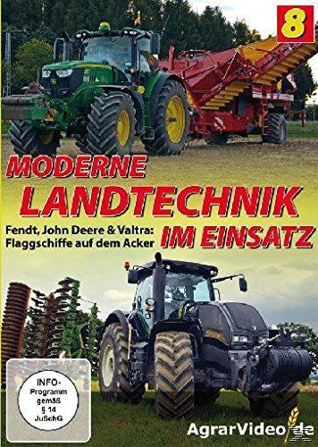 Moderne Landtechnik Acker Deere & dem Flaggschiffe Fendt, Valtra 8 DVD - John Teil - auf im Einsatz