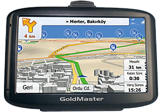 GOLDMASTER NAV 558 5 inç HD Ekran Navigasyon Cihazı