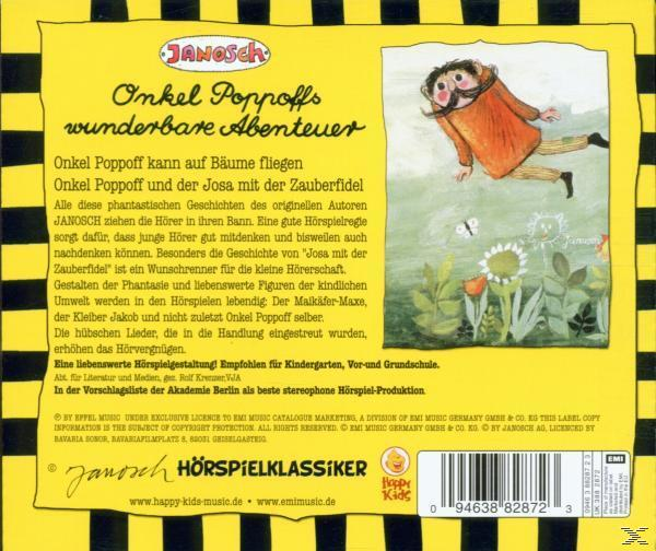 Janosch - ONKEL POPOFFS WUNDERBARE ABENTEUER 1  - (CD)