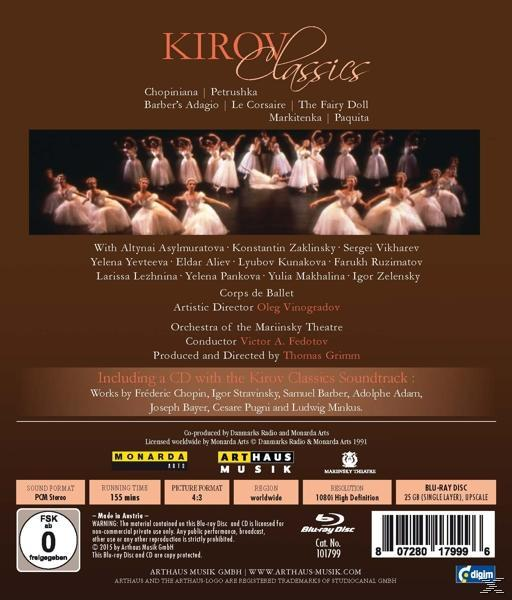 VARIOUS - Kirov Classics - + (Blu-ray CD)