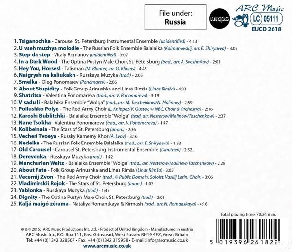 VARIOUS - Discover Music From Russia-With Arc Music  - (CD)