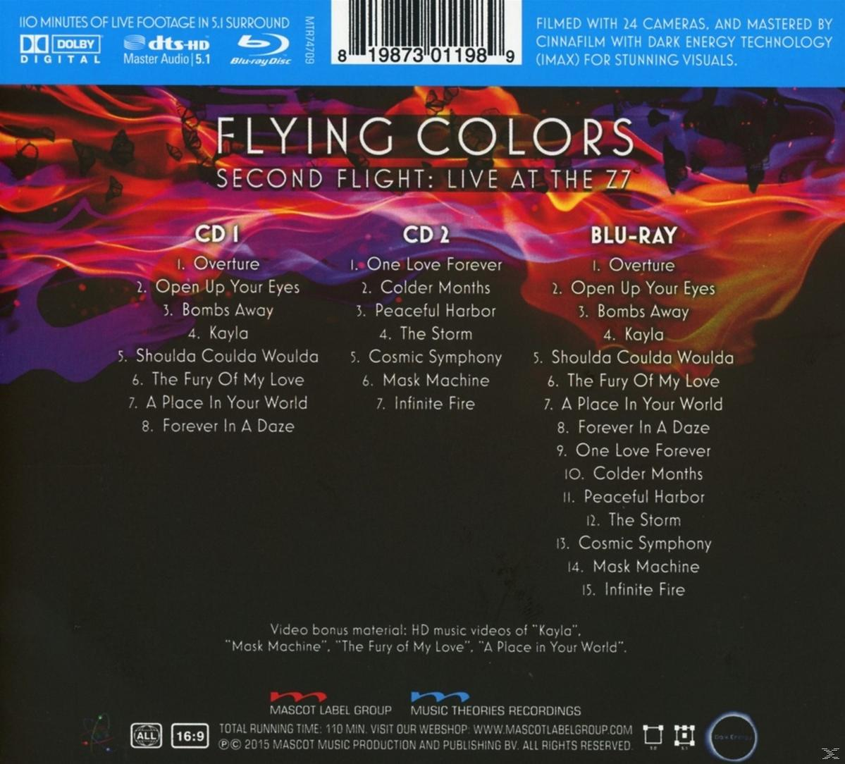 Flying Colors - Second Flight: Live At The Z7 (2cd+Blu-Ray)  - (CD + Blu-ray Disc)