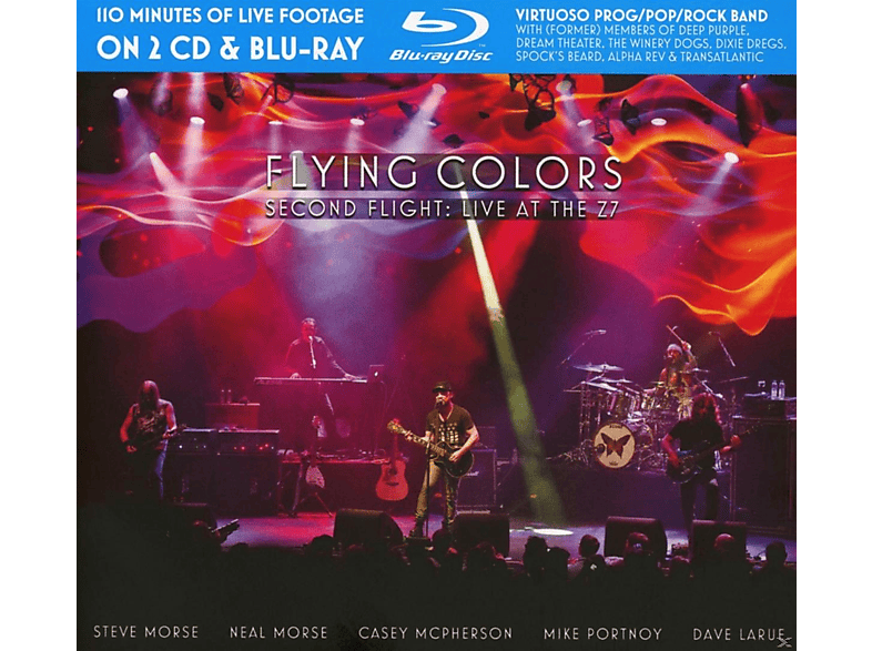 Flying Colors Flying Colors Second Flight Live At The Z7 (2cd+Blu