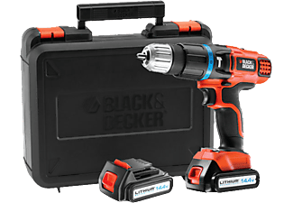 BLACK+DECKER EGBL148KB 14,4V 2 sebességes Li-Ion ütvefúró/csavarozó