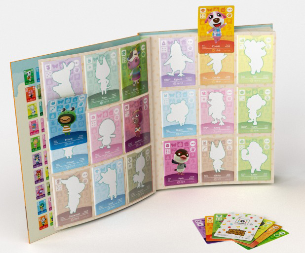 AMIIBO Animal Crossing amiibo-Karten Sammelalbum Serie 2 inkl. 3 Karten Sammelalbum