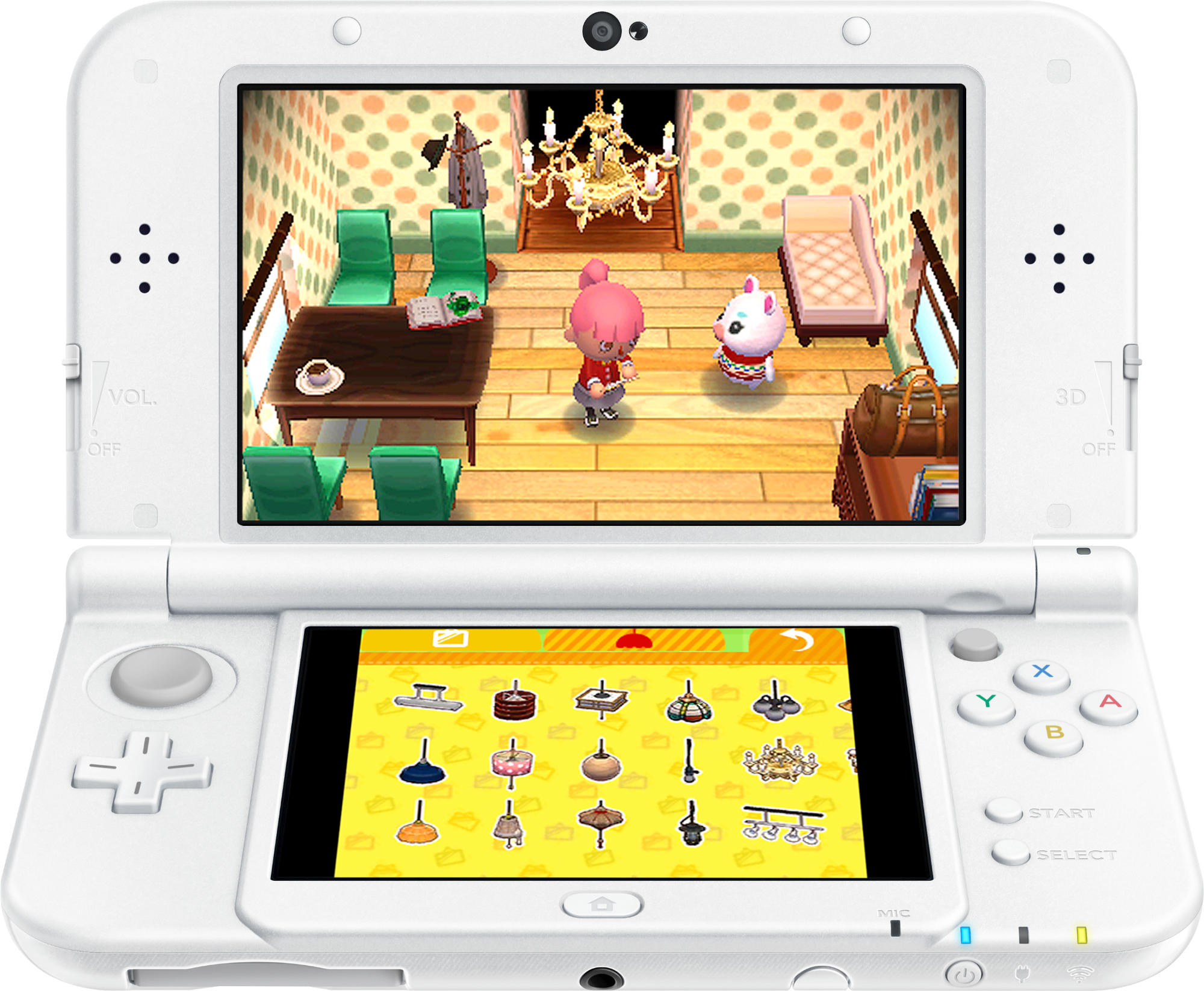 NINTENDO New Nintendo 3DS XL Animal Crossing: Happy Home Designer Edition