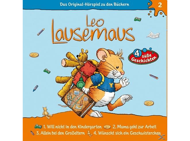 Folge Lausemaus - Kindergarten in den Will 2: (CD) - Leo nicht