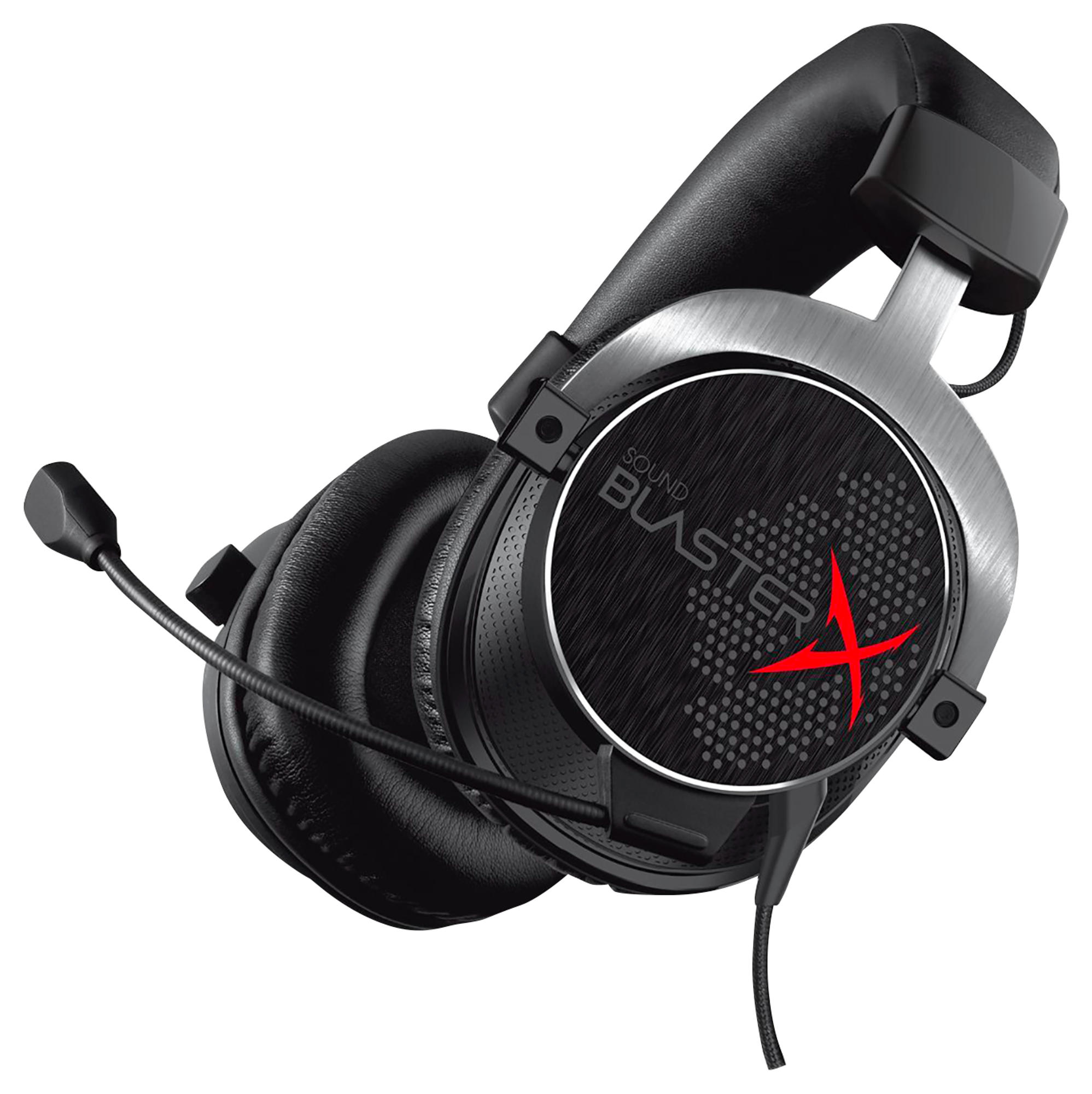 CREATIVE Sound BlasterX H5 , Over-ear Gaming Headset Schwarz