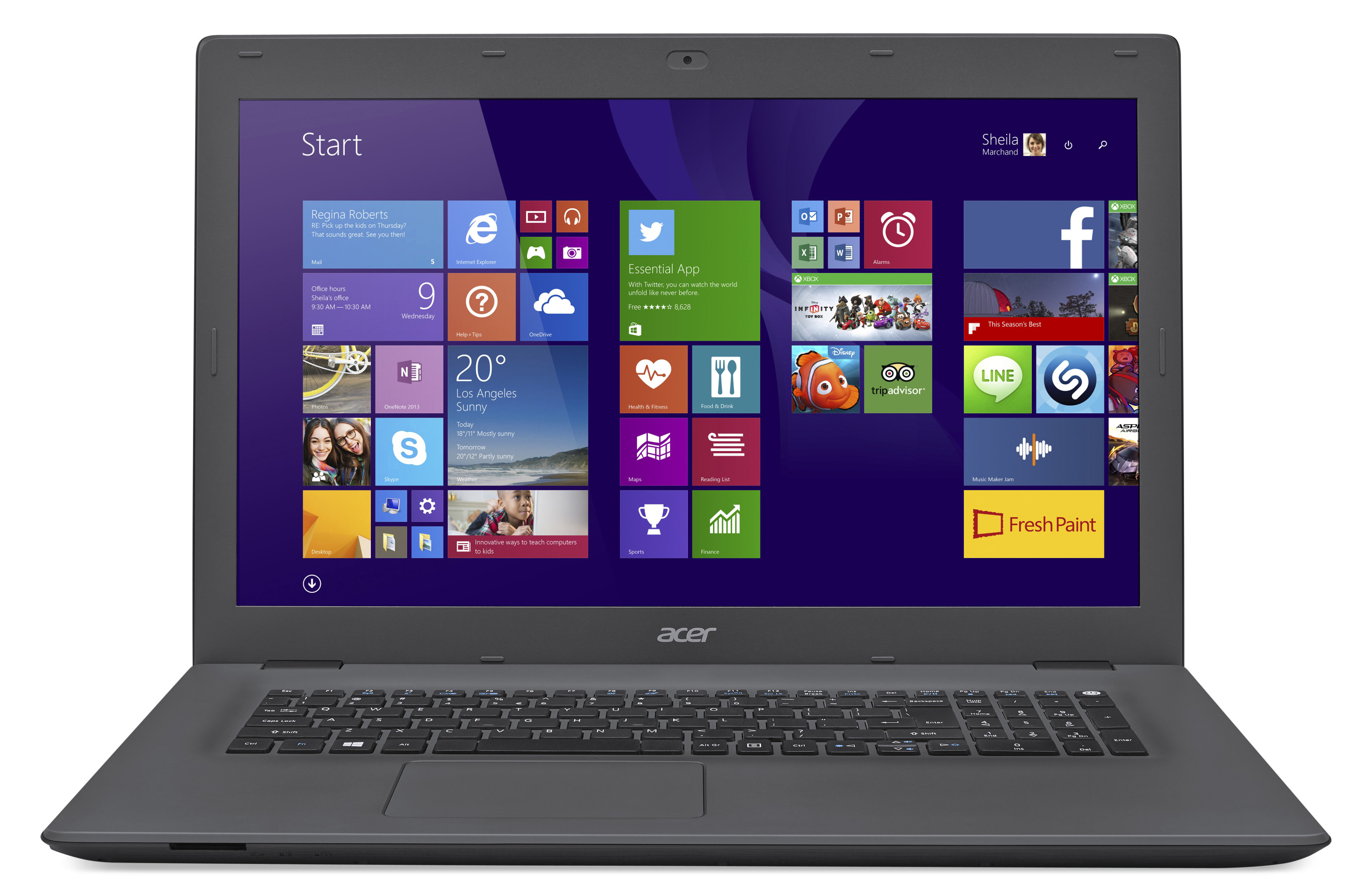 ACER E5-772G-37RD - 17,3 Zoll - Intel® Core™ i3 i3-5005U - 8 GB - 1 TB - NVIDIA - Windows 10 (64 Bit)