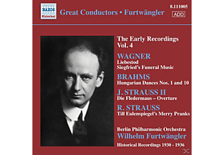 VARIOUS, Wilhelm & Berliner Philharmoniker Furtwängler - Frühe Aufnahmen Vol.4  - (CD)