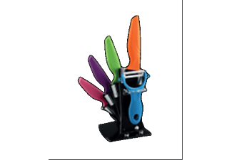CULINA MU4968 Seramik Bıçak Seti 4'lü Renkli