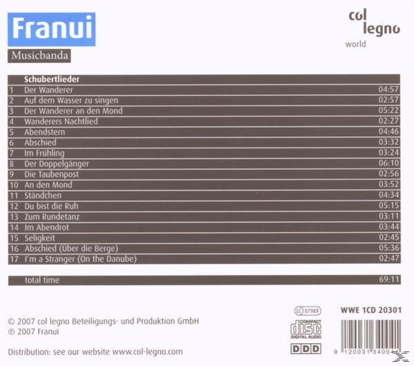 Franui - Schubertlieder  - (CD)