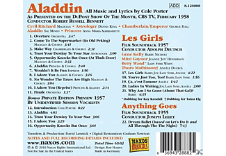 RITCHARD/KING/HALL/BENNETT - Aladdin/Les Girls  - (CD)