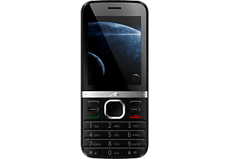 NAVON Outlet Mizu BT-180 TrialSIM fekete nyomógombos kártyafüggetlen mobiltelefon