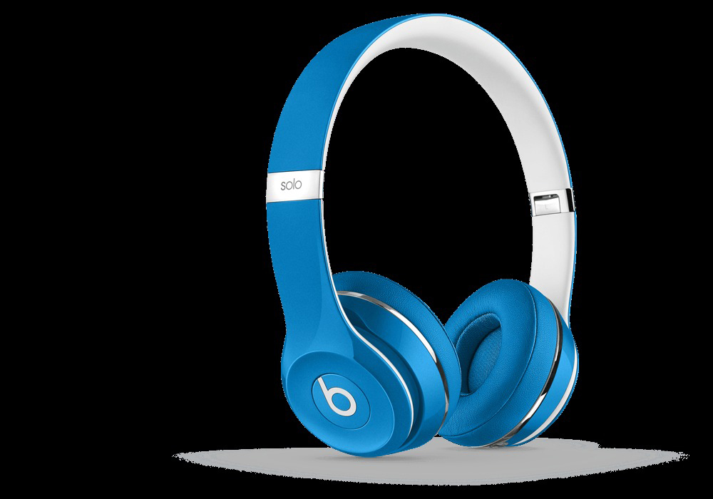 BEATS SOLO 2 LUXE, On-ear Kopfhörer Metallic Blau