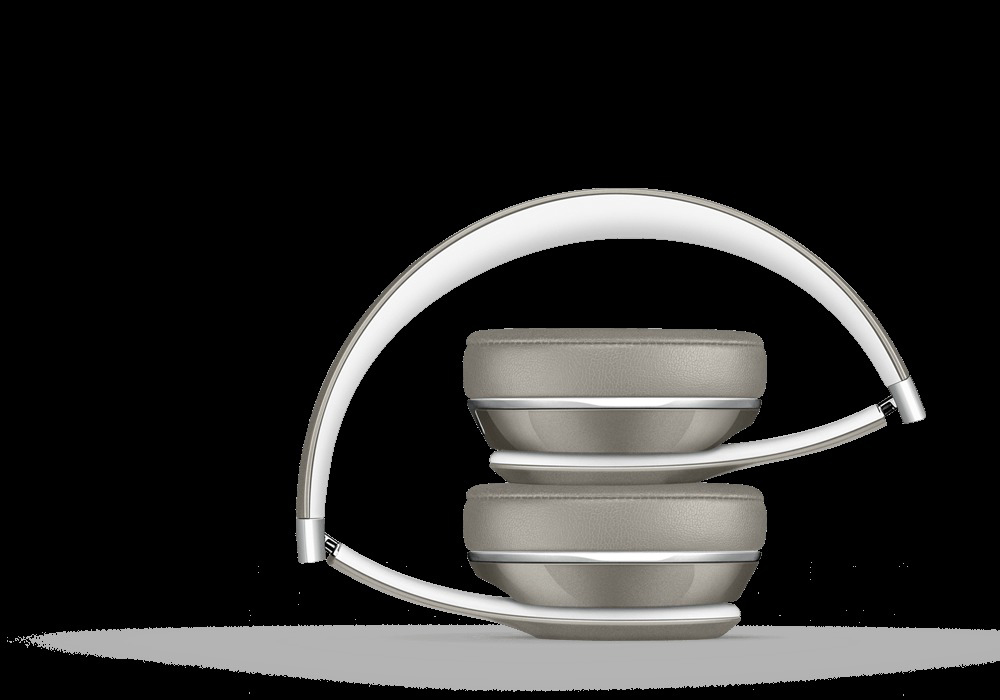 BEATS Solo 2 Luxe, On-ear Kopfhörer Metallic Silber