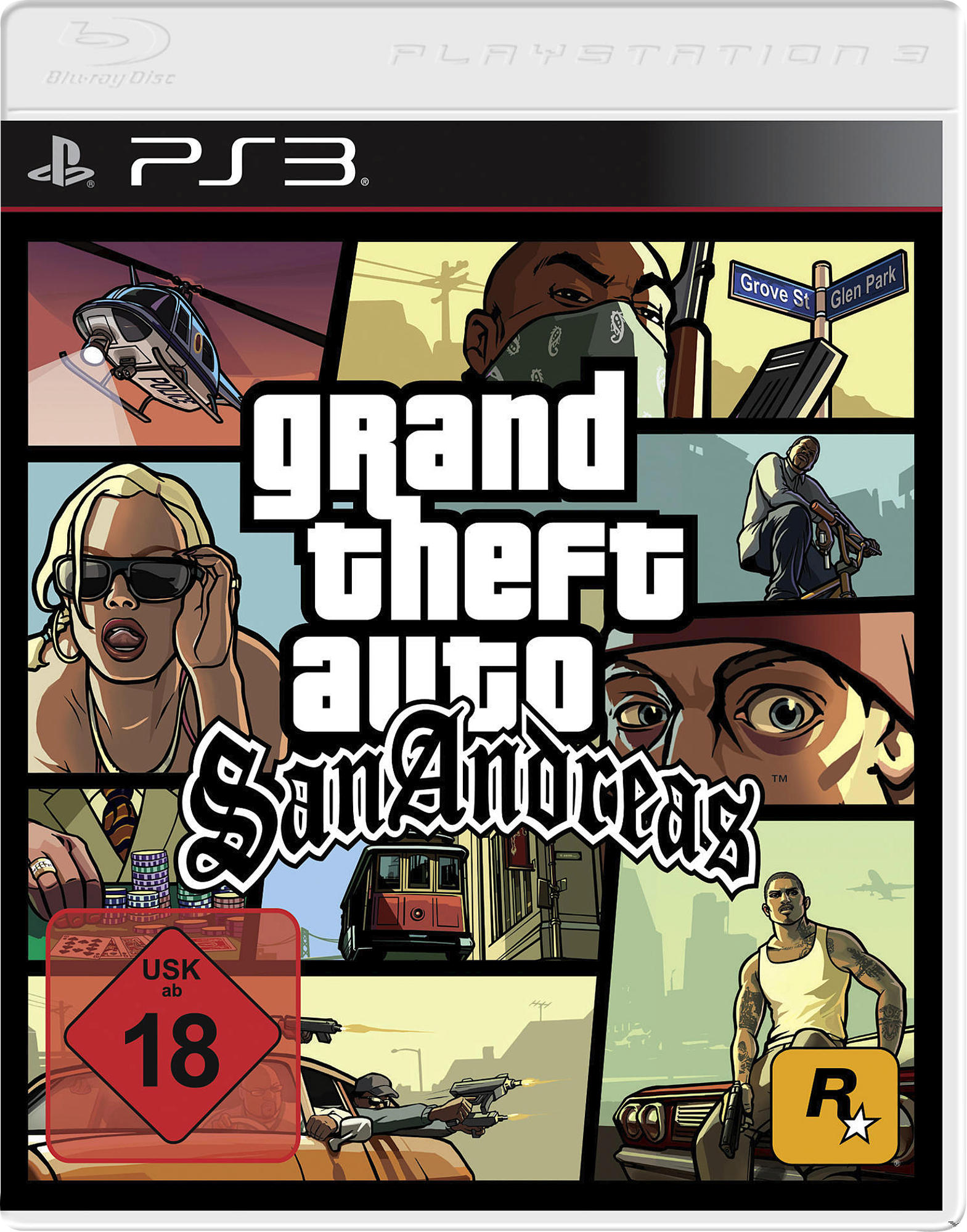 Grand Theft Auto - San Andreas - [PlayStation 3]