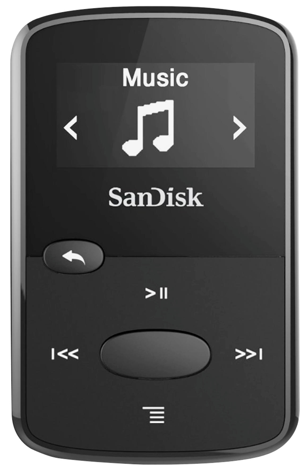 SANDISK SanDisk Clip Jam Mp3-Player (8 GB, Schwarz)