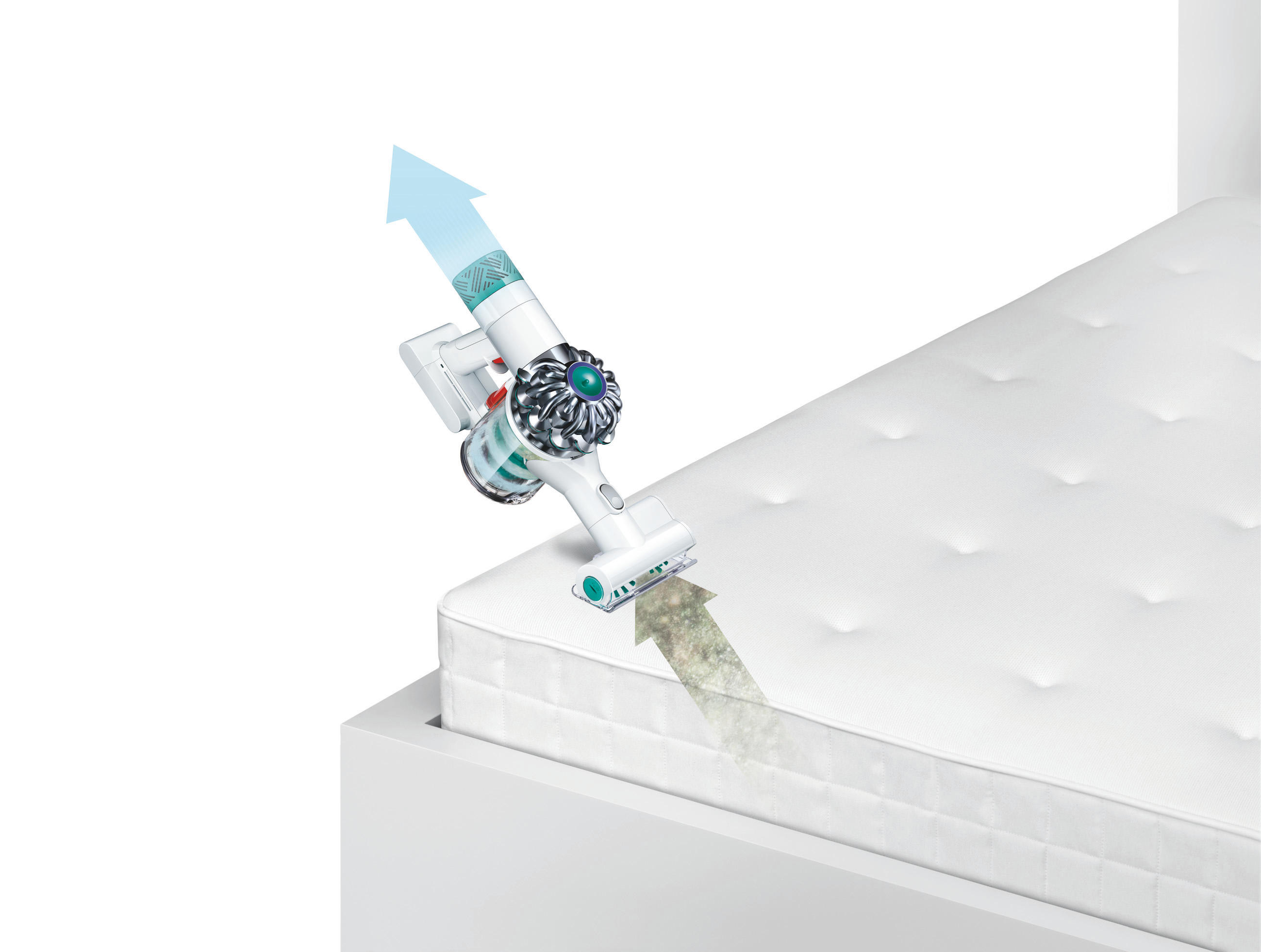 DYSON V6 mattress Handstaubsauger, Akkubetrieb, 350 Watt