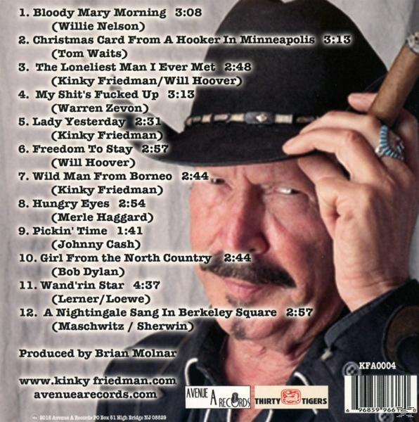 Kinky Friedman - The Loneliest Man I Ever Met  - (CD)
