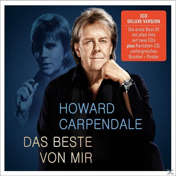 Albumcover. Howard Carpendale, Titel 'Das Beste von Mir'. Ein Mann mit einem verschwommenen Bild dahinter und Text.