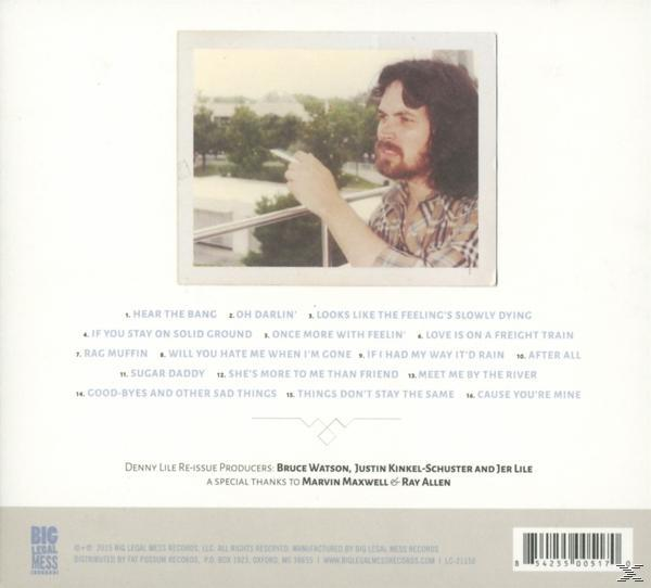 Denny Lile - HEAR THE BANG  - (CD)