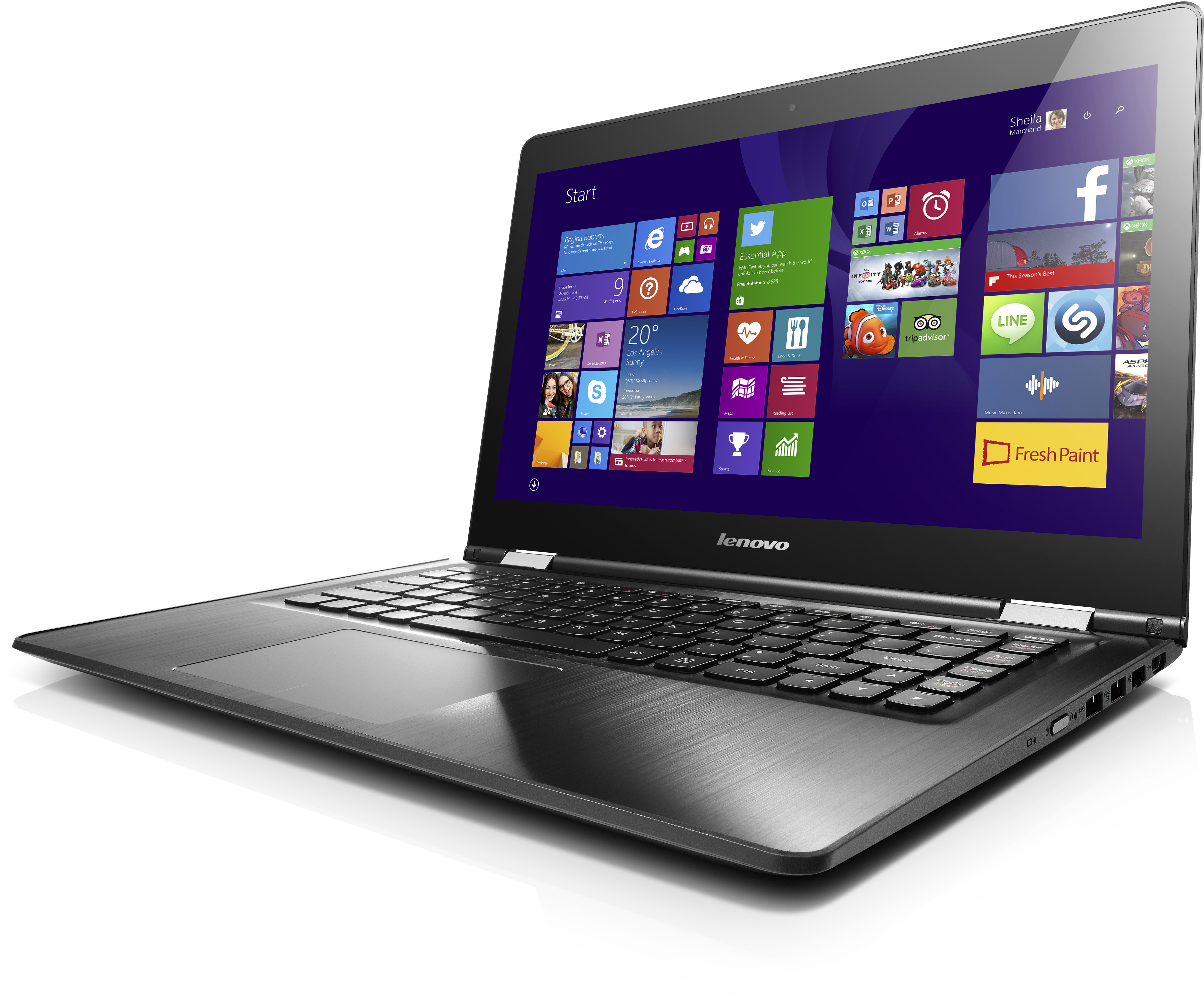 LENOVO Yoga 500-15 - 15,6 Zoll - Intel® Core™ i5 i5-5200U - 4 GB - 128 GB - NVIDIA - Windows 10