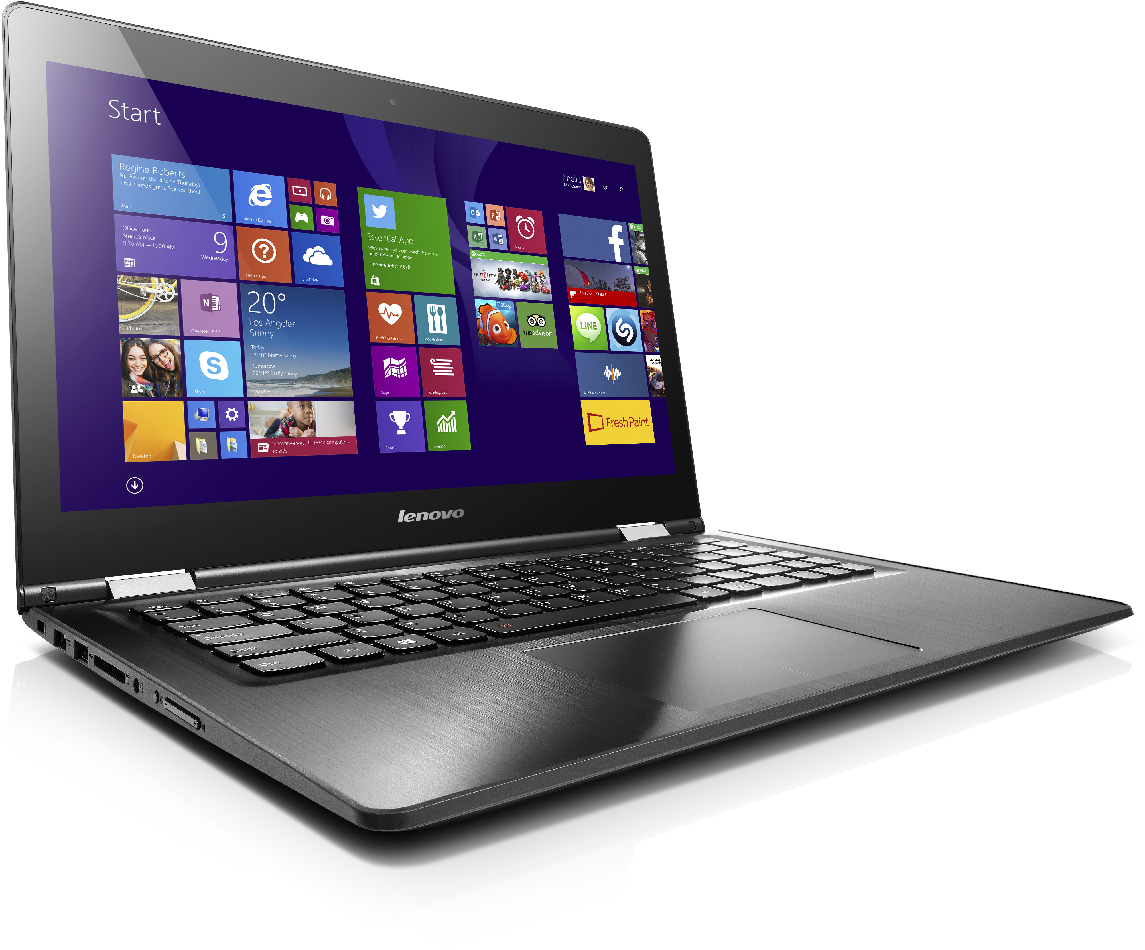 LENOVO Yoga 500-15 - 15,6 Zoll - Intel® Core™ i5 i5-5200U - 4 GB - 128 GB - NVIDIA - Windows 10