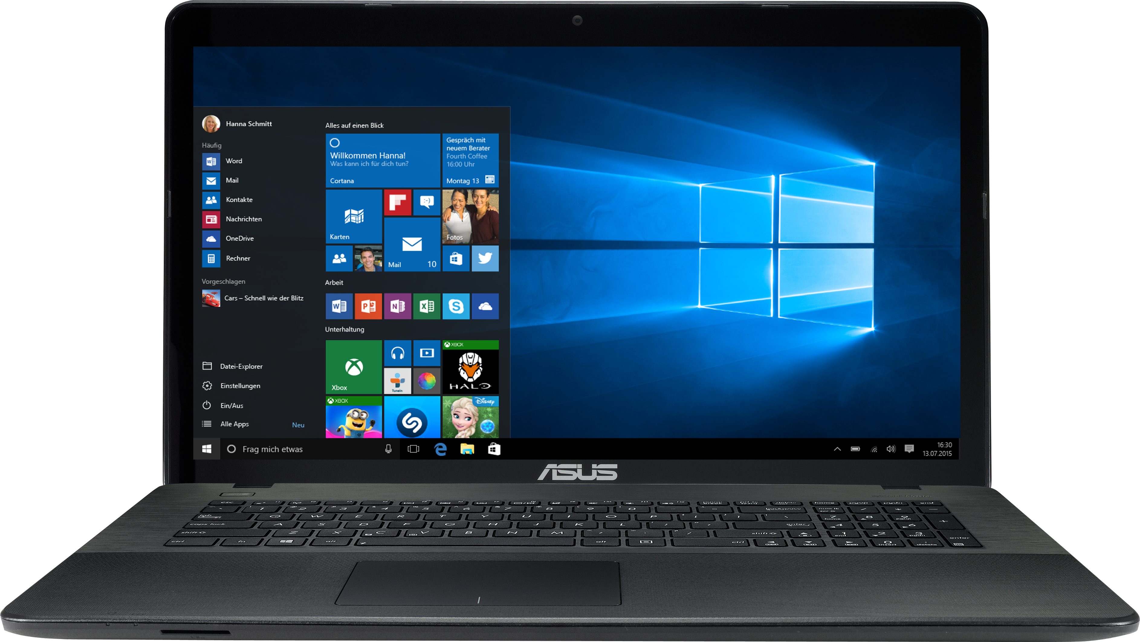 ASUS Notebook R752LJ-TY254T (90NB08D1-M04410) - (Ausstellungsstück) Notebook, 17,3 Zoll, Intel® Core™ i3-5010U Prozessor
(3M Cache, 2.10 GHz), 4 GB, 500 GB HDD