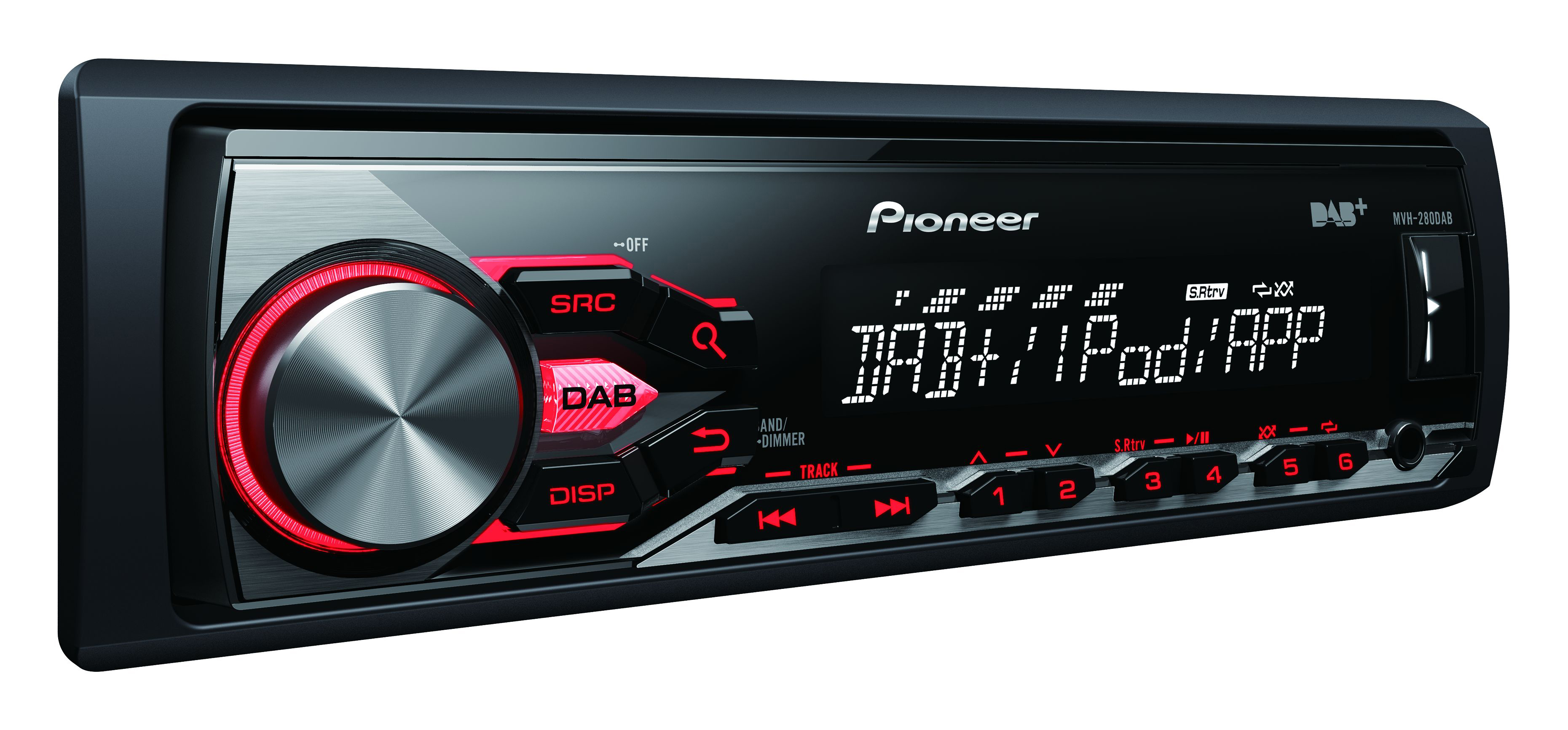 PIONEER MVH-280FD Autoradio 1 DIN, 100 Watt