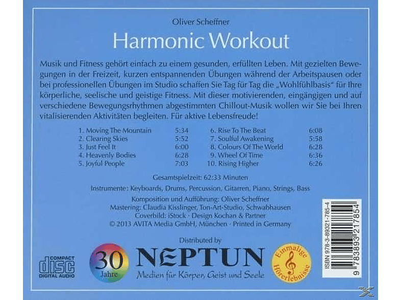 Thumbnail - Oliver Scheffner - Harmonic Workout (CD)