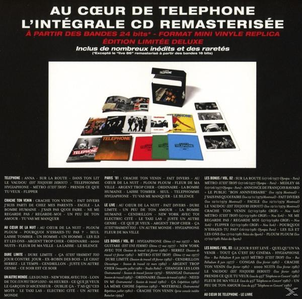Telephone - Au Telephone-Integral (CD) Coeur - De
