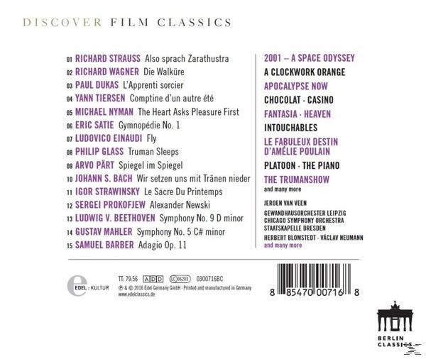 OST/VARIOUS - Discover Film Classics  - (CD)