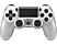 SONY Dualshock 4 kontroller ezüst, PS4