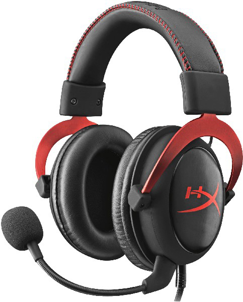 HYPERX Cloud II, Over-ear Gaming Headset Schwarz/Rot