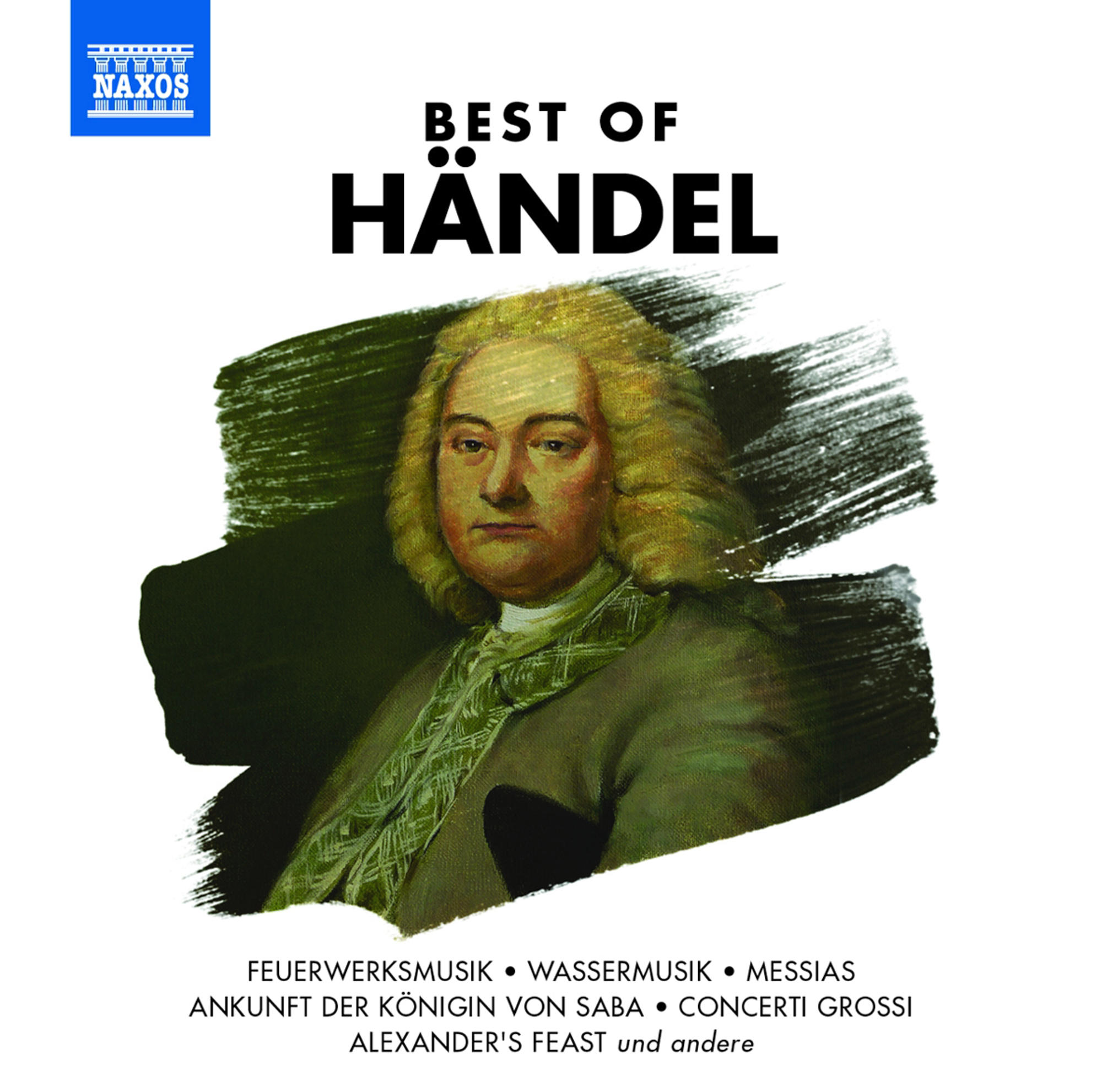 Albumcover mit Porträt eines Mannes, Text und Logo.