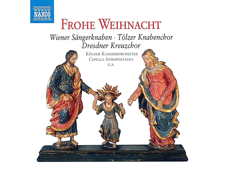 Thumbnail - WIENER SÄNGERKNABEN/TÖLZER KNABENCHOR/DRESDNER KREUZCHOR, Wiener Sängerknaben/Tölzer Knaben - Frohe Weihnacht (CD)