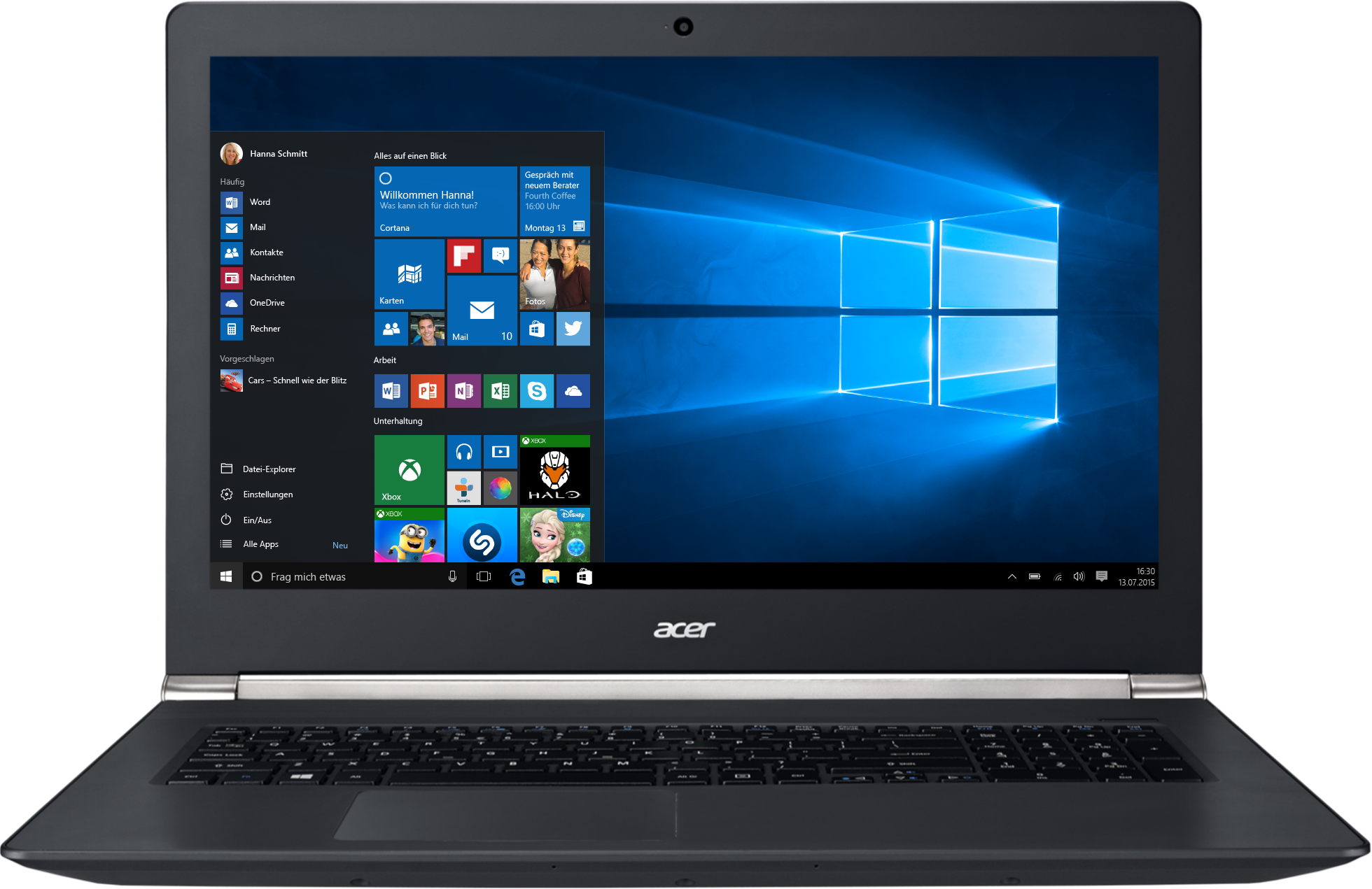 ACER Aspire VN7-791G-597R (NX.MUSEG.017) Notebook, 17,3 Zoll, Intel® Core™ i5-4210H Prozessor
(3M Cache, bis zu 3.50 GHz), 8 GB, 500 GB HDD