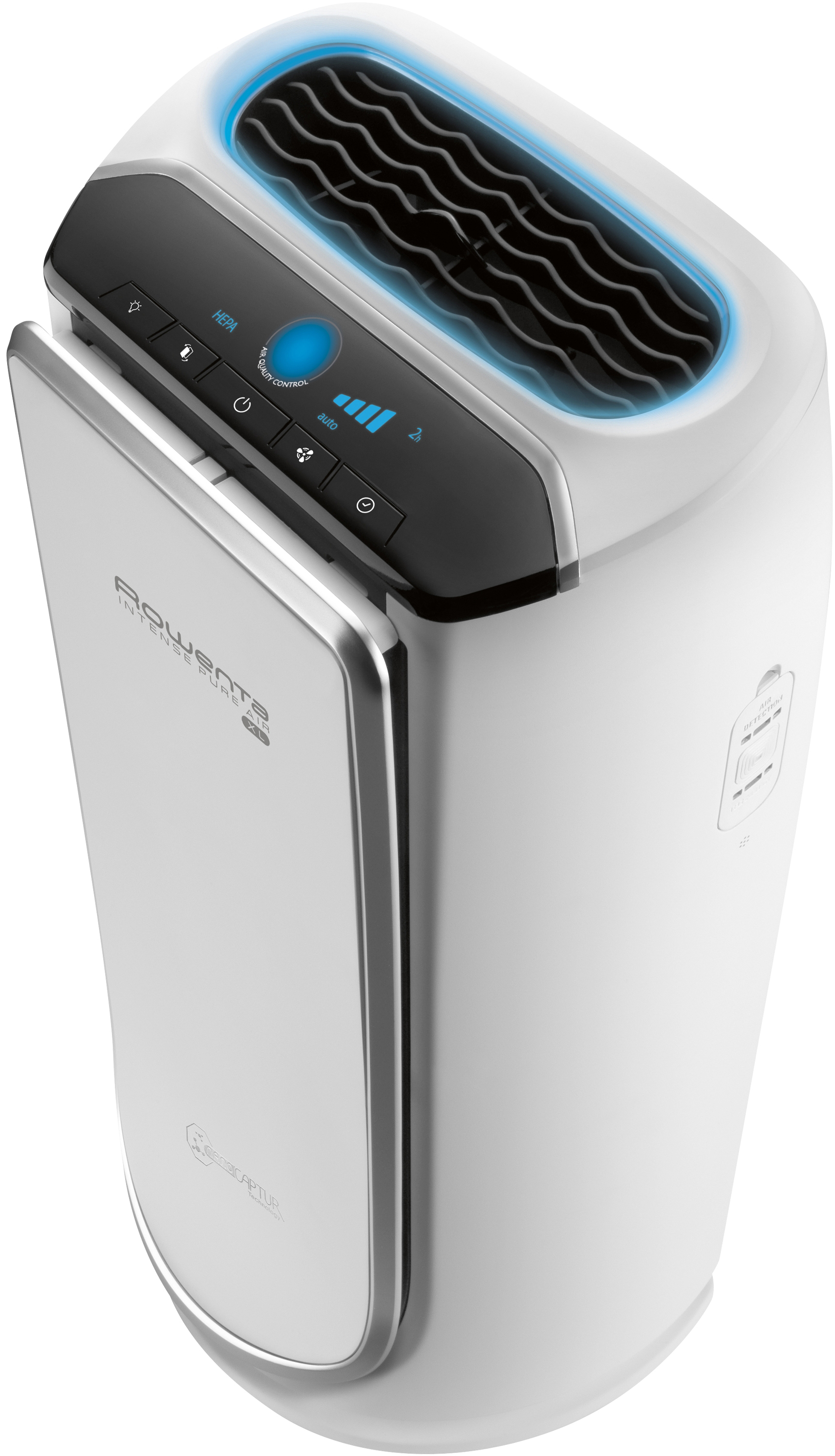 ROWENTA PU 6020 Intense Pure Air XL Luftreiniger Weiß (75 Watt, Raumgröße: 70 m², Vorfilter, Aktivkohlefilter, hocheffizienter Feinstaubfilter)