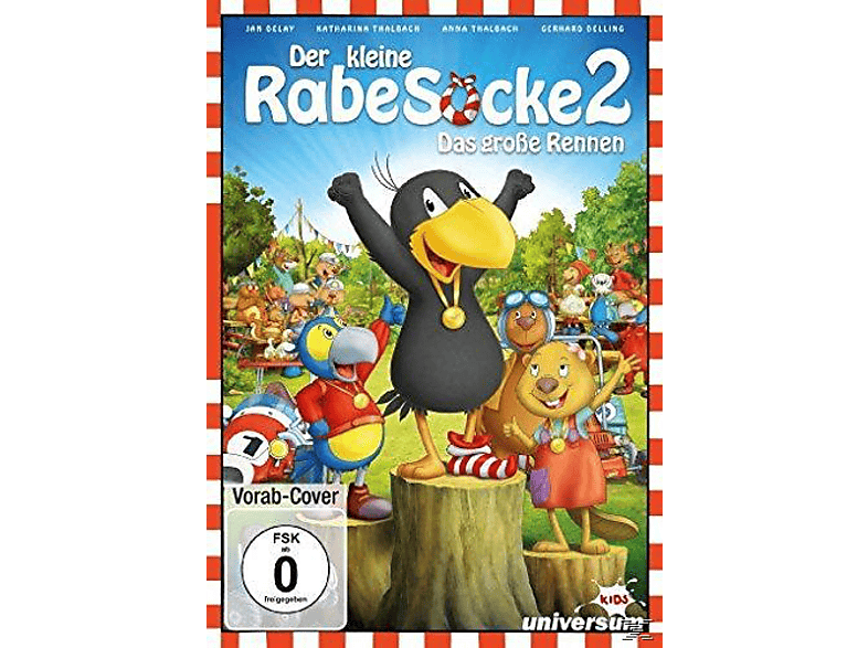 große Das Socke Der Rabe kleine Rennen - DVD