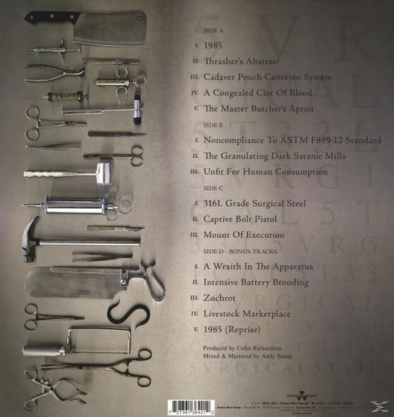 Carcass - Surgical Steel (Complete Edition)  - (Vinyl)
