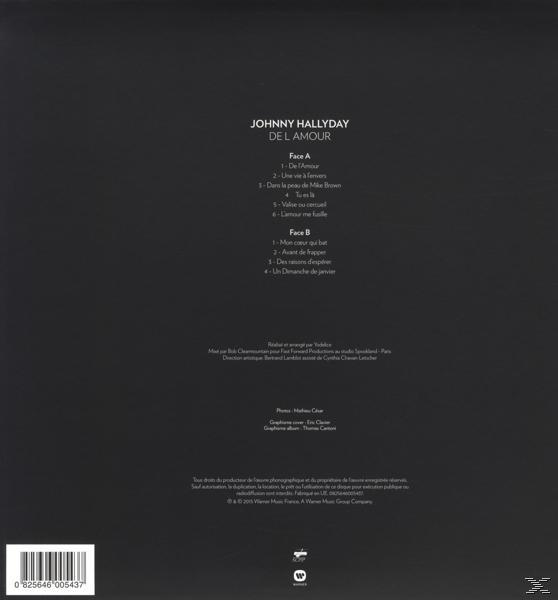Johnny Hallyday - (Vinyl) De L\'Amour 