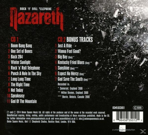 Nazareth - (2CD Rock\'n Deluxe Edition) (CD) Telephone - Roll