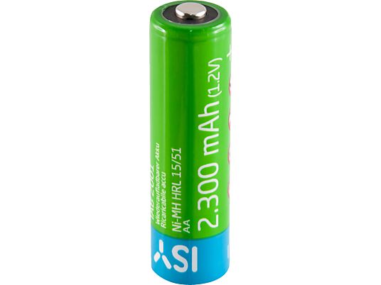 ISY IAB-2001 AA ACCUS READY TO - Batterie (wiederaufladbar) (grün, blau)