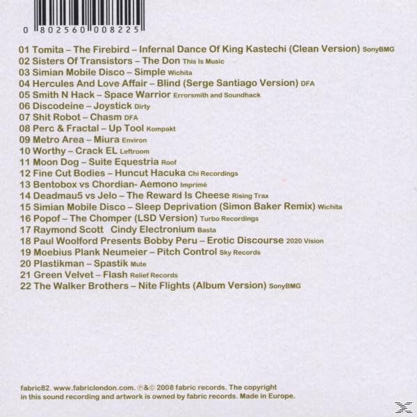 VARIOUS, Simian Mobile Disco - Fabric Live 41  - (CD)