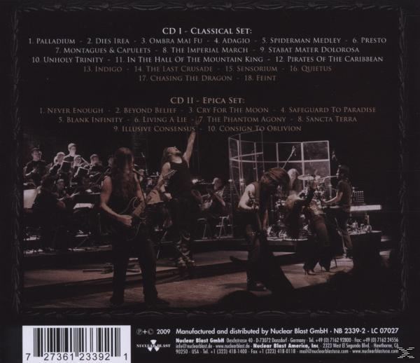 Epica - The Classical Conspiracy-Live In Miskolc, Hungary  - (CD)