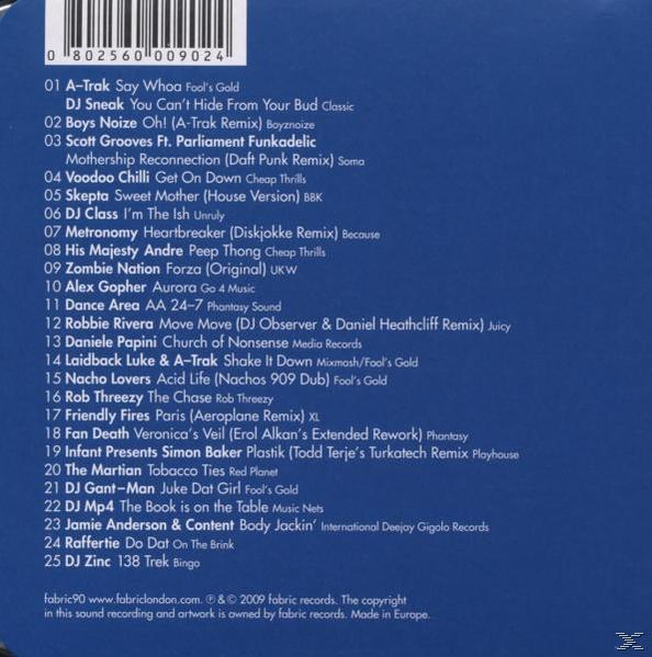 VARIOUS - Fabric Live 45/ A - Trak  - (CD)